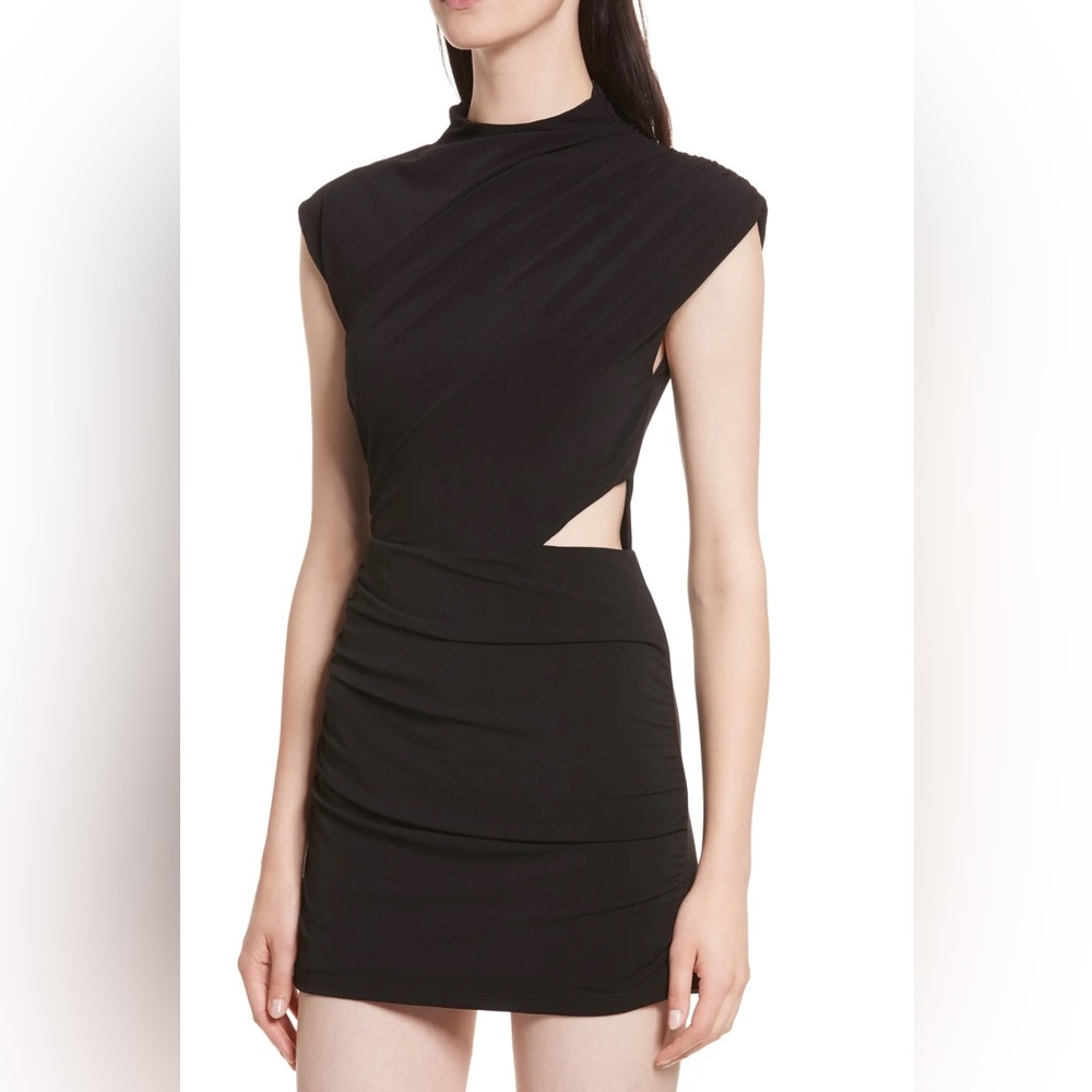 Alice + Olivia Suellen Draped Romper